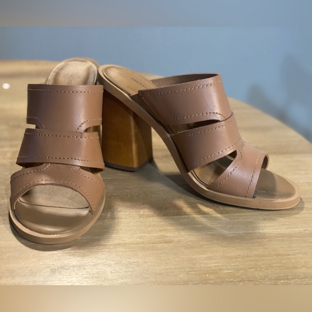 Treasure & Bond heel sandals 5.5
